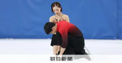 りくりゅう、SPで痛恨ミス 万全の準備もリフト崩れ10秒以上うつむく