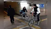 広島・基町地下道で自転車事故多発、5年間で20件…急勾配スロープが危険要因に