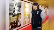 松井秀喜氏が長嶋茂雄終身名誉監督の追悼展を訪問、恩師への思いを語る