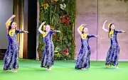全国学生フラ・フェスティバル、いわき市で開催 表現力豊かな踊りで来館者魅了