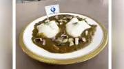 島根県庁食堂で「竹島海鮮カレー」限定提供 白米で男島・女島を表現