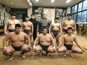 熱海富士関、母校飛龍高を訪問 新小結昇進へ恩師が激励「もっと上を目指せ」