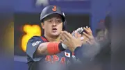 侍ジャパン・牧秀悟が中日・大野の初球を豪快に一掃！井端監督へ強烈アピール弾