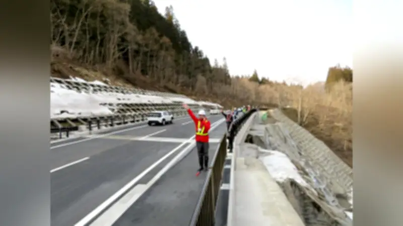 米沢市の国道121号が全面開通、豪雨被災から約3年8か月ぶりに復旧