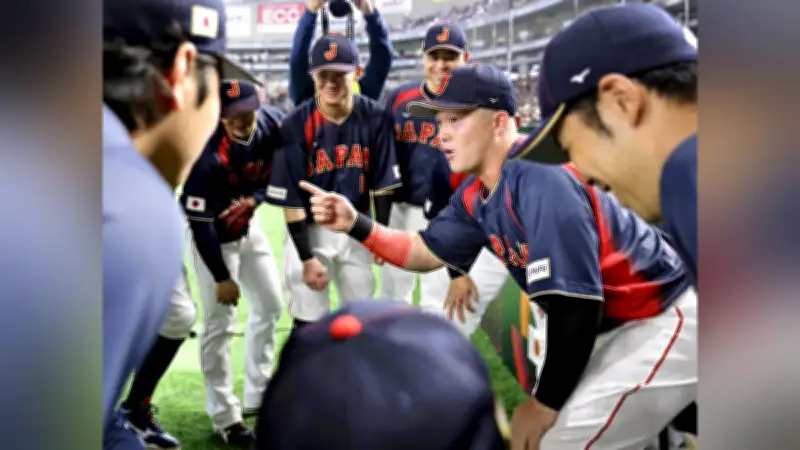 侍ジャパン、台湾に13-0で圧勝！牧秀悟が円陣で鼓舞し、二回にタイムリー打で勝負強さ発揮