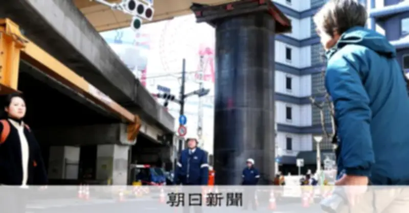 大阪駅近くで巨大鋼管が地中から13mせり上がる事故 市が12日後にけが人2名を公表