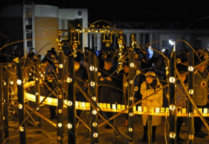 東日本大震災15年 石巻・旧大川小で竹あかり点灯 児童84人犠牲の鎮魂と未来への祈り