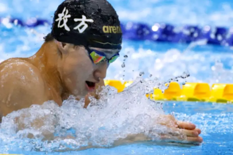 17歳大橋信、男子100m平泳ぎで日本新58秒67 競泳日本選手権で優勝