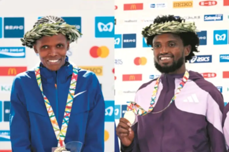 東京マラソン2026：タケレが2連覇、コスゲイが国内最高記録で圧勝