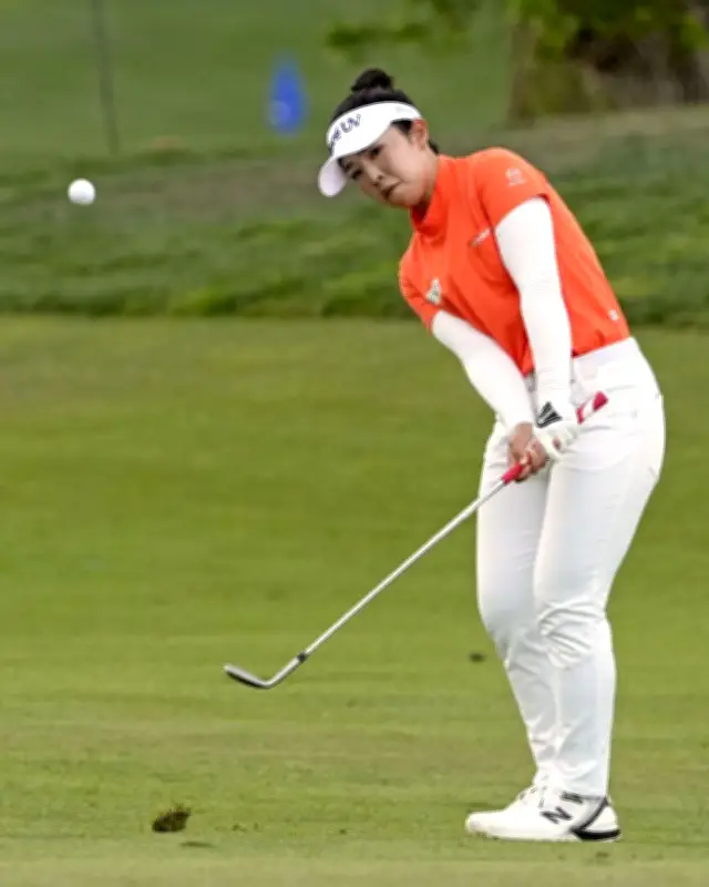 米女子ゴルフ第2日、山下美夢有が10位に浮上 原英莉花は17位