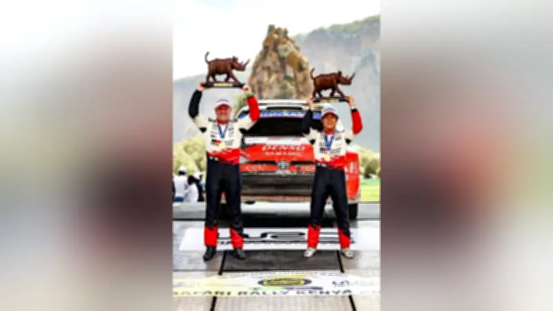 勝田貴元がＷＲＣ初優勝、篠塚建次郎以来34年ぶり日本人2人目の快挙