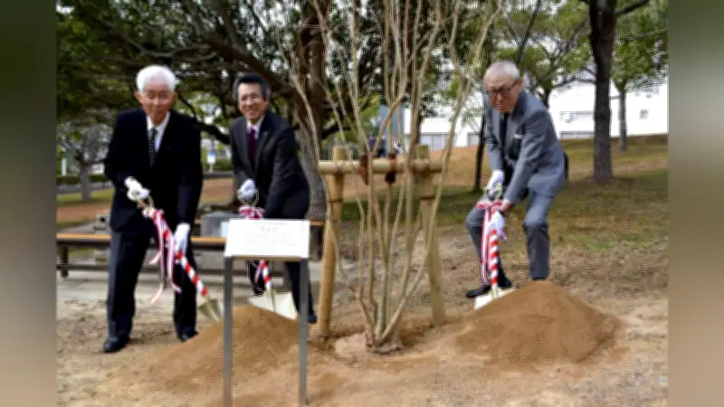 豊橋技術科学大学が開学50周年記念植樹 サルスベリに「100年への発展」願い込める