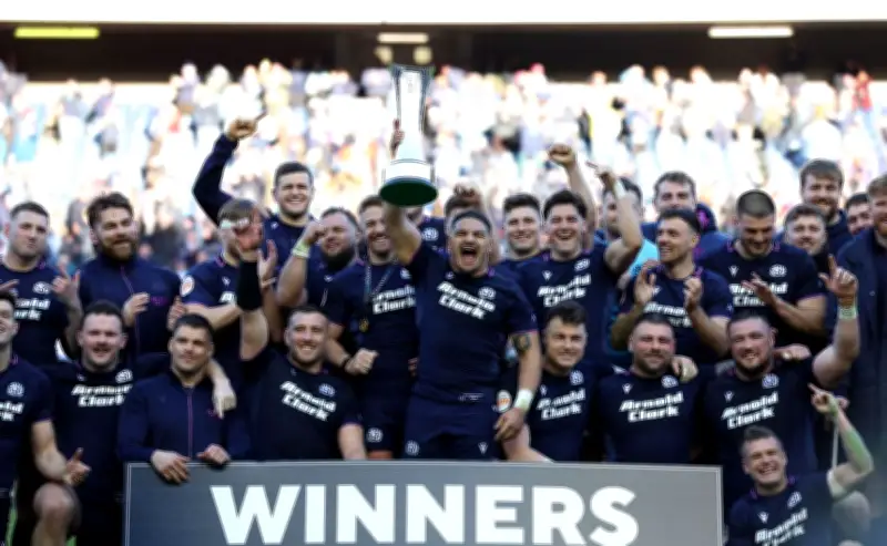 ラグビー欧州６カ国対抗、スコットランドがフランスを撃破 50-40の激闘