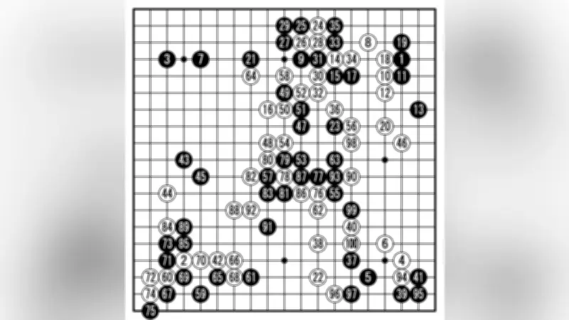 棋聖戦第6局、一力遼棋聖が101手目を封じて1日目終了 芝野虎丸十段は中央の黒に猛攻
