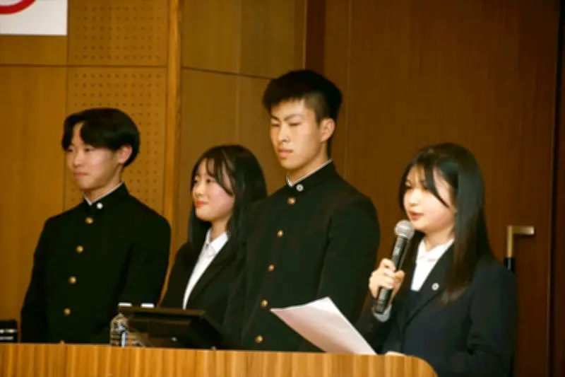 福島の高校生が放射性廃棄物最終処分で提言「先送りできない」と訴え