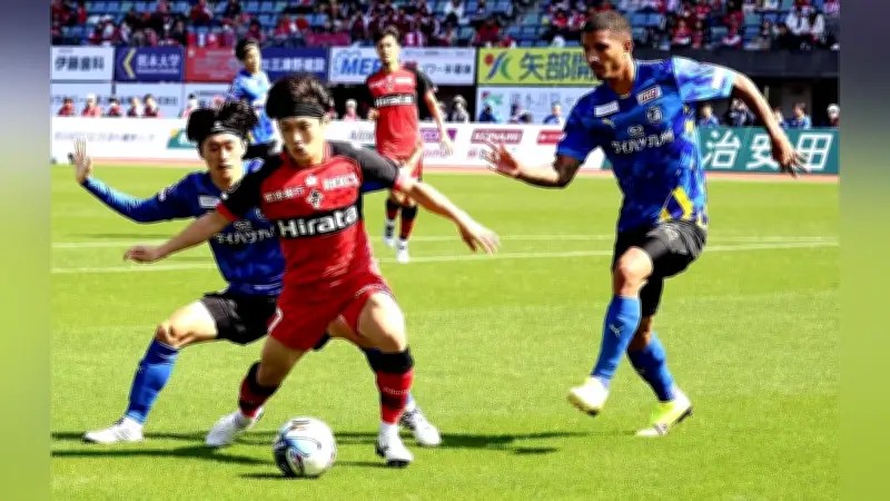 ロアッソ熊本が開幕ホーム３連勝、大分トリニータに３―１で勝利しＪ３順位浮上