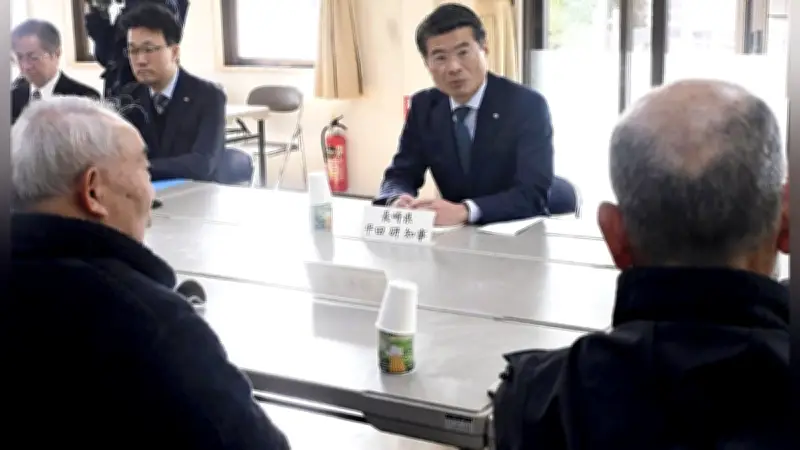 石木ダム建設で平田知事が移転住民と面会、推進の立場を強調し有識者委員会設置へ