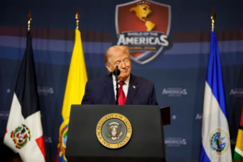 トランプ氏、キューバ独裁体制は「存続危機」と主張 米州サミットで圧力継続を表明