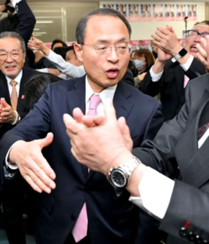 石川県知事選で山野之義氏が初当選 大接戦を制し現職の馳浩氏を破る