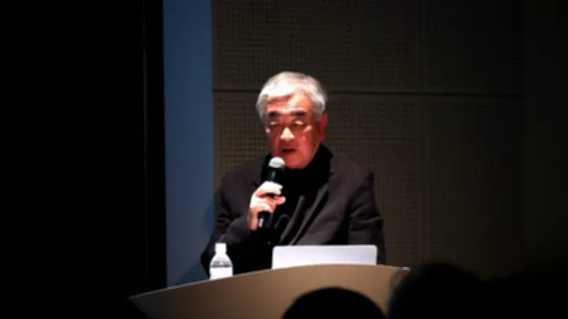 隈研吾氏、和歌山で講演 黒川紀章への憧れ語る「熱烈なファンに」