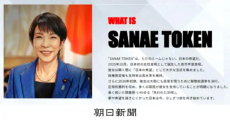 高市首相が突き放した「サナエトークン」の正体とは？ 金融庁が実態把握に動く