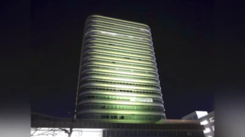 国際女性デーで岐阜が黄色に染まる 庁舎ライトアップとホテル限定カクテル販売