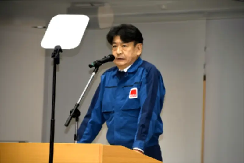 東電・小早川社長が福島第１原発で訓示 廃炉貫徹への覚悟と次世代への記憶継承を強調