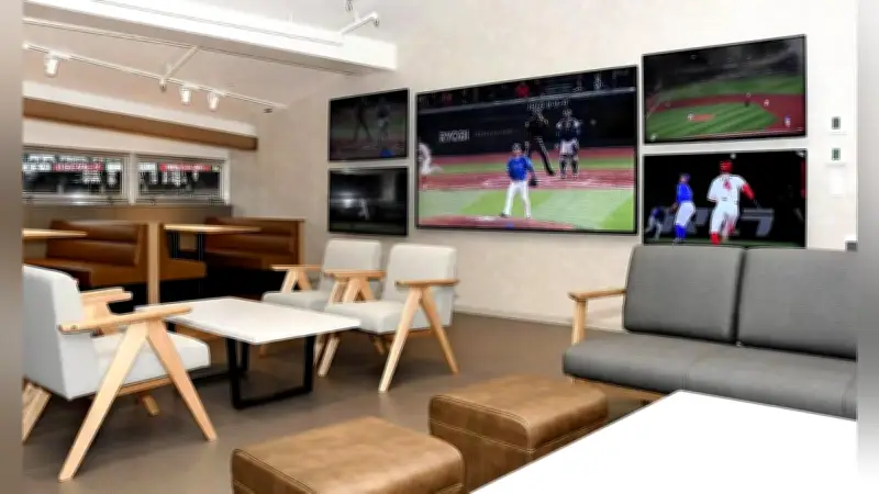 広島カープ、マツダスタジアムに新設「カクレラウンジ」と「ラウンジ」を公開