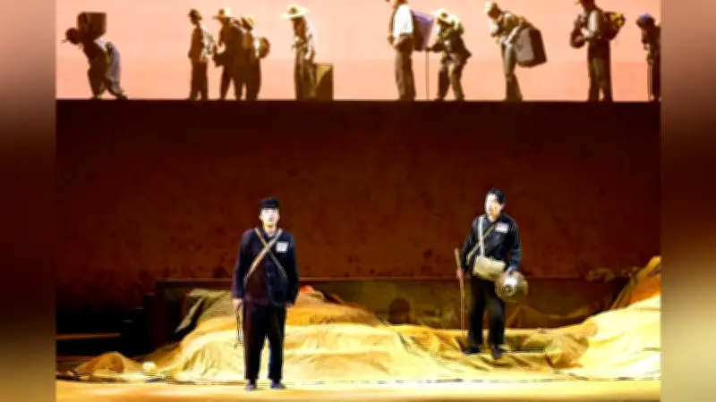 栗山民也演出「大地の子」、理不尽な運命に抗う声なき声を演劇でよみがえらせる