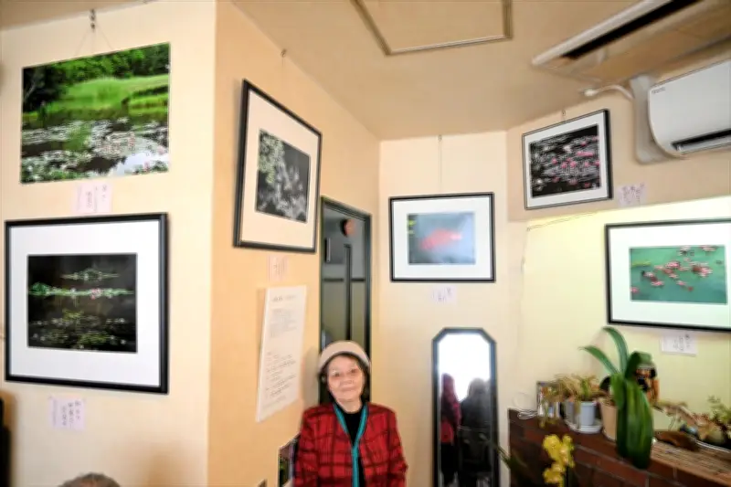 福島・郡山の写真愛好家がスイレン個展「水面の華～モネの世界を追いかけて～」を開催