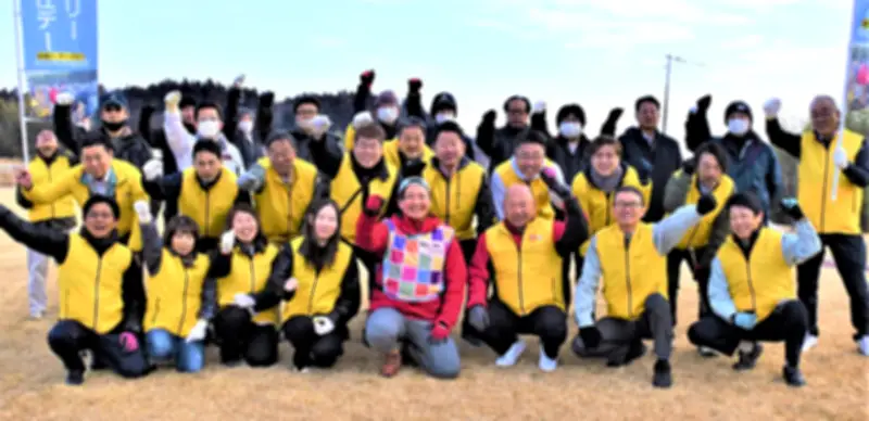 福島中央テレビ「ゴジてれＣｈｕ！」でオチロさんの富岡町ごみ拾い旅、地元ロータリークラブが協力