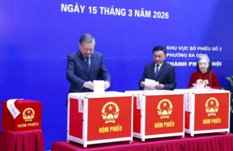 ベトナムで国会議員選挙投票実施 非党員・自薦候補の当選数に注目集まる