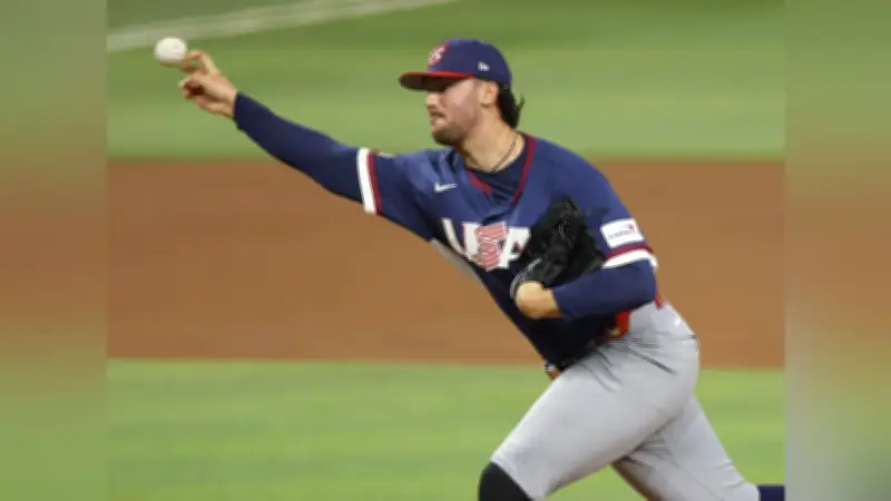 米国若手右腕スキーンズが好投、空軍士官学校出身の誇り胸にドミニカ共和国を撃破