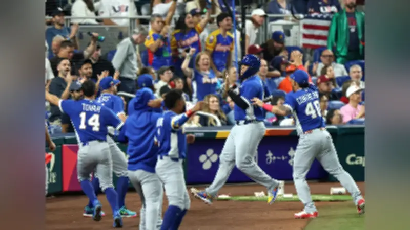 ベネズエラ、犠牲フライで米国に先制 監督「団結力はミーティング不要」