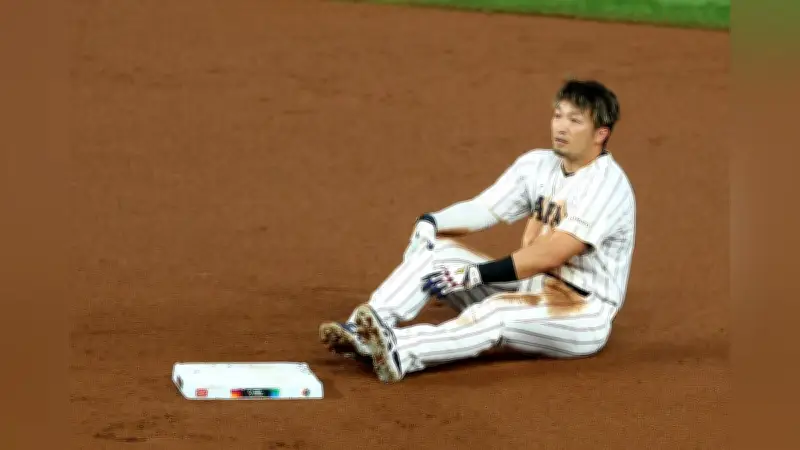 鈴木誠也が右膝靱帯を軽度損傷、ＷＢＣ準々決勝の盗塁で負傷