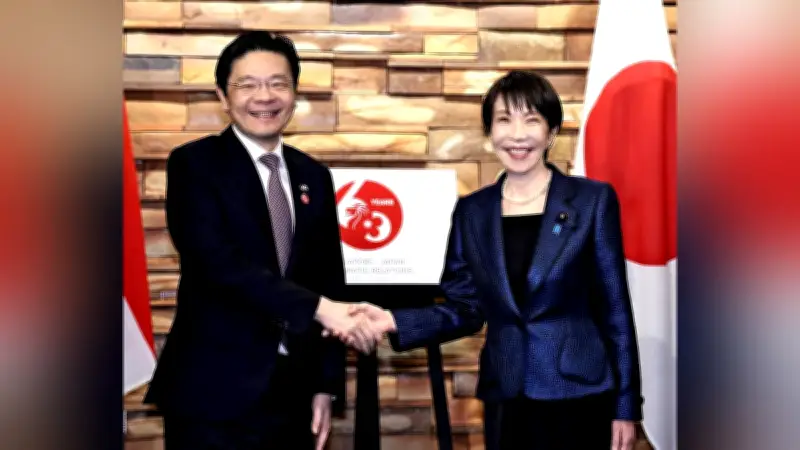 高市首相とシンガポール首相が会談、両国関係を「戦略的パートナーシップ」に格上げ