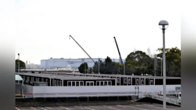 アジア大会まで半年、名古屋港に移動式宿泊施設整備が着々と進む