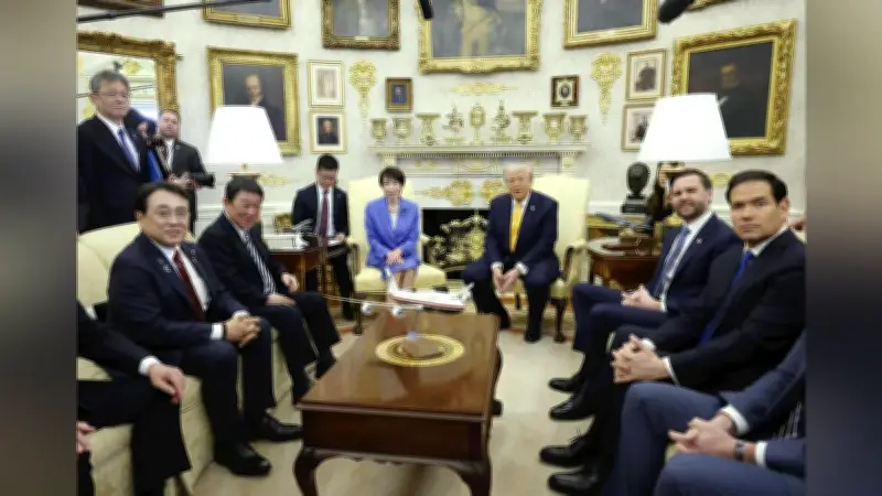 トランプ氏が高市首相を「特別な方」と歓迎、日米首脳会談で中東情勢や経済協力を協議