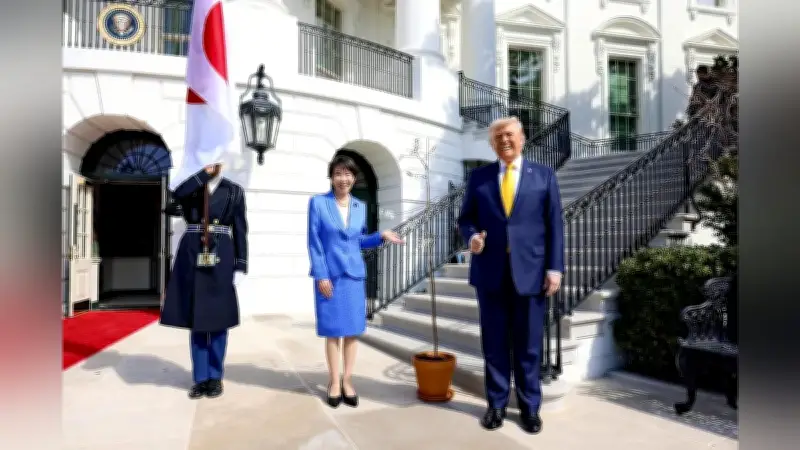 高市首相がトランプ大統領に桜の苗木を贈呈、日米友好の絆を強調