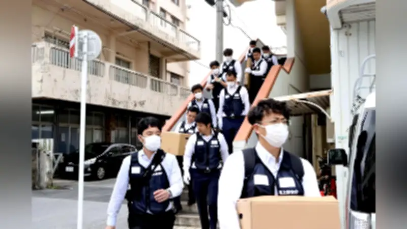 辺野古沖船転覆事故、海保が市民団体事務所を捜索 業務上過失致死傷容疑で