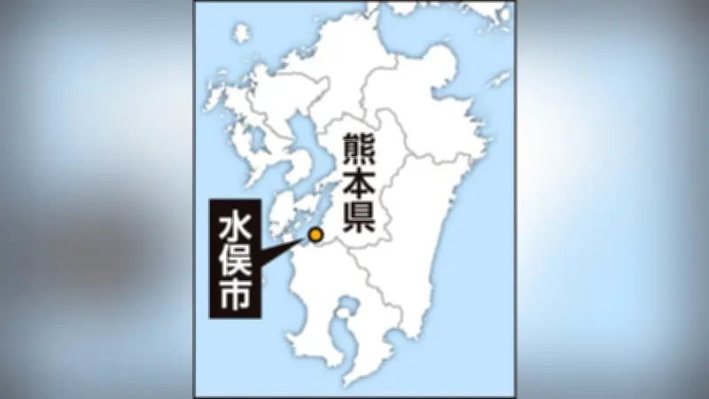 熊本県水俣市で震度４を観測、津波の心配なしと気象庁が発表