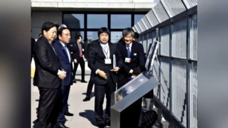 林総務相が熊本地震復興を視察 半導体企業進出と町づくりも確認