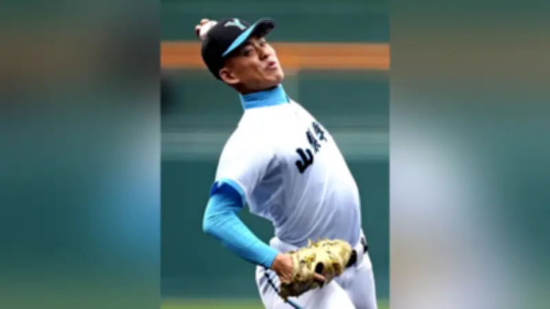 山梨学院、主将の激励で渡部投手が好投 選抜高校野球で長崎日大を下す
