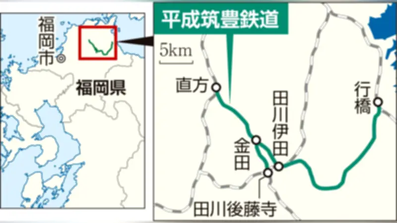 平成筑豊鉄道、路線バス転換案が法定協議会で決議…沿線自治体の過半数が支持