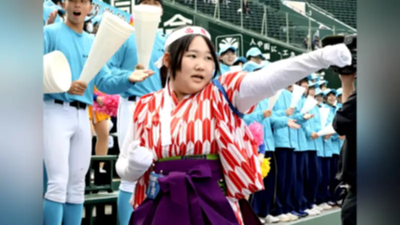 たった一人の応援団員、山梨学院アルプス席で奮闘…筋トレや発声練習の成果を存分に発揮