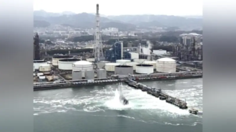 山口・周南コンビナートの不発弾、海上自衛隊が海中爆破処理を完了