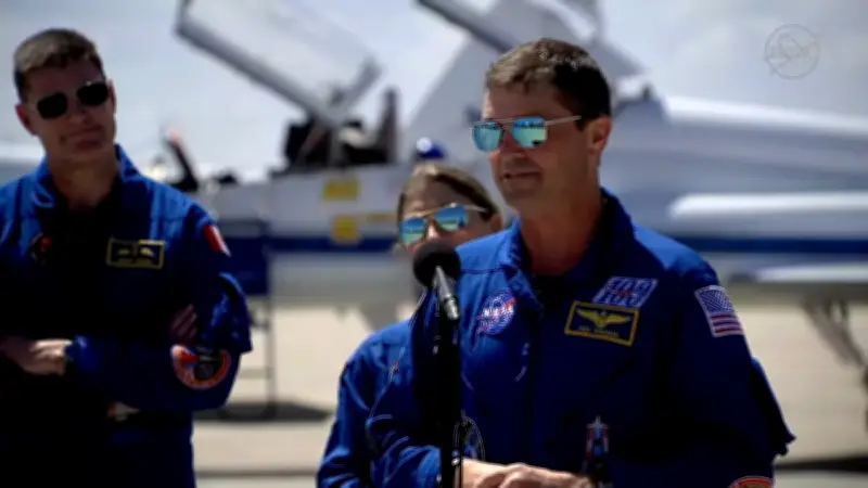 アルテミス２、月周回へ出発 アポロ以来半世紀ぶりの有人探査、飛行士４人がケネディ宇宙センターに到着