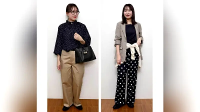 水玉柄で春の装いを華やかに シンプルなコーディネートに彩りを添える