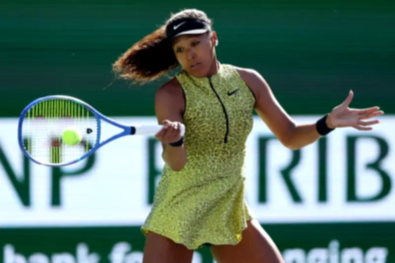 大坂なおみ、BNPパリバ・オープンで4回戦進出 コロンビアのオソリオを逆転で撃破