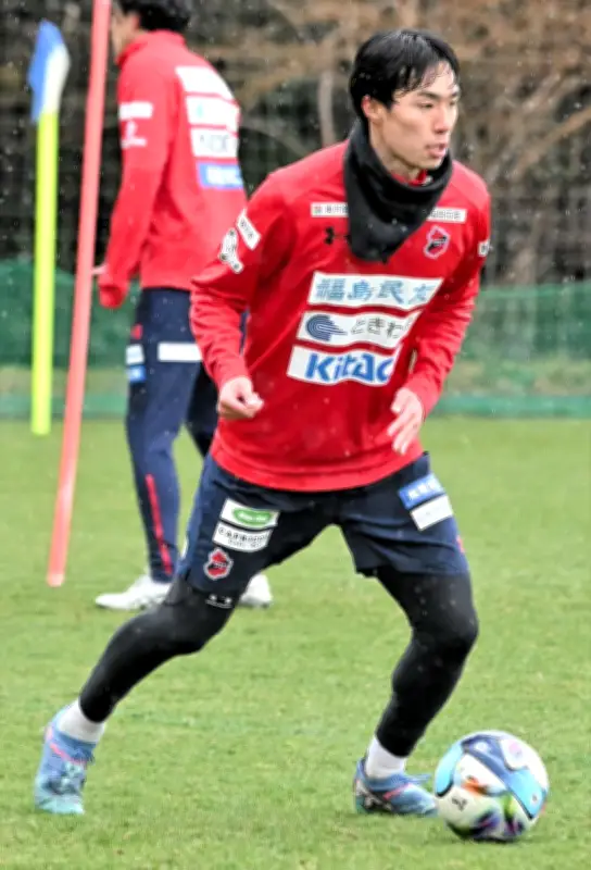 いわきFC、大宮戦へ課題と向き合い集中　新人FW田中選手「貪欲にこだわりたい」